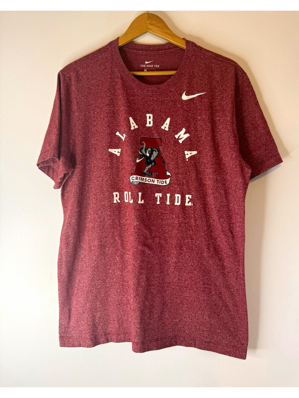 Nike Alabama Crimson Tide Roll Tide Tee Shirt Size L